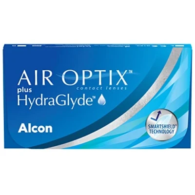 Abbildung von Air Optix plus HydraGlyde Monatslinsen weich 6 Stück BC 8.6 mm DIA 14.2 06.00 Dioptrien