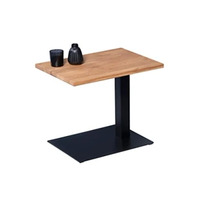 Abbildung von M2 Kollektion Bibi 2 Beistelltisch, Holz, Wildeiche massiv, 55x50x40