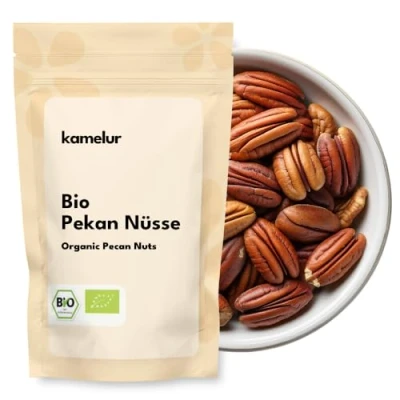 Abbildung von Kamelur Bio Pekannüsse 1kg Pecannüsse in Rohkostqualität ohne Zusätze