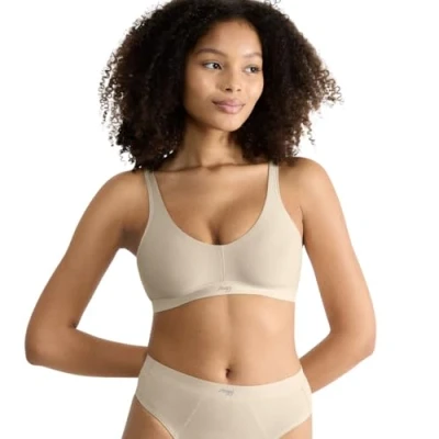 Abbildung von Sloggi Damen Ever Ease Soft Bra, Sand Beige, S EU