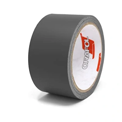 Abbildung von Finest Folia 10 Meter Matt Zierstreifen Auto LKW Motorrad Boot Modellbau Basteln DIY Deko Dekorstreifen Seitenstreifen Klebestreife selbstklebend (Dunkelgrau matt, 40mm Breite)