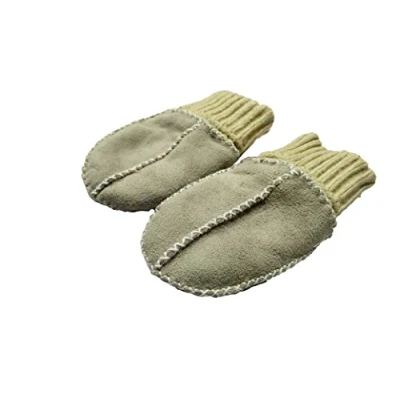 Abbildung von Altabebe MT4030 L 01 Baby Lammfell Handschuhe, hellgrau