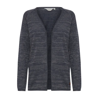 Abbildung von Oxmo Oxdanila Strickjacke, Damen, Größe: Large, Ensign blue