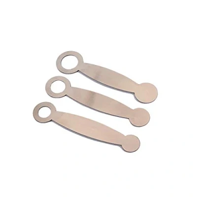 Abbildung von Alnicov 3 teilige Klarinettenpads Reparaturwerkzeuge zum Einstellen des Klarinettenrohrknopfes Holzblasinstrumentenwerkzeuge