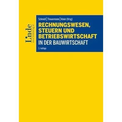 Abbildung von Rechnungswesen, Steuern und Betriebswirtschaft in der Bauwirtschaft