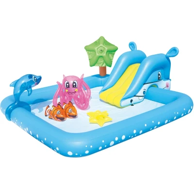 Abbildung von 239 x 206 86 cm Bestway Aquarium Spielbecken