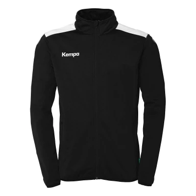 Abbildung von Kempa Herren Emotion 27 Poly Sport Jacke, Schwarz/Weiß, 3XL EU