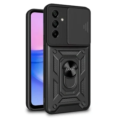 Abbildung von Cool Schutzhülle für Samsung A155 Galaxy A15 / 5G Hard Ring, Schwarz