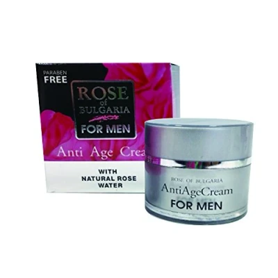 Abbildung von Rose of Bulgaria BIOPEPTIDE CL Anti Aging Creme für Herren, bulgarische Rosenwasser.