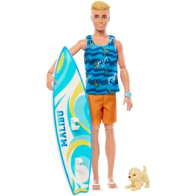 Abbildung von Barbie KEN Surfer Puppenaccessoires für Kinder, Größe: One Size, Multicolor