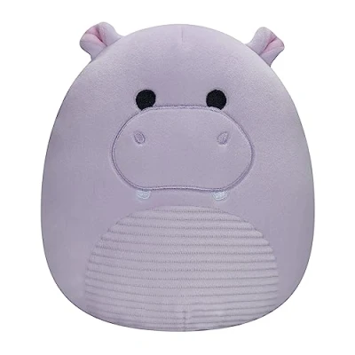 Abbildung von Squishmallows SQCR02376 Hanna das lila Nilpferd 19 cm, offizielles Kelly Toys Plüsch, superweiches Kuscheltier