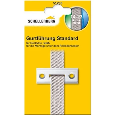 Abbildung von SCHELLENBERG Rollladen Gurtführung &quot;Standard für das Rollladensystem Mini und Maxi&quot;, (1 St.), geeignet Rollladengurte 14 23 mm Breit, rund rechteckig