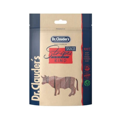 Abbildung von Dr.Clauder ́s Stripes Snacks Rind 80g