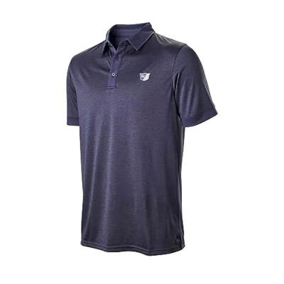 Abbildung von Wilson Staff Herren Golf Poloshirt, Stripe Heather Polo, Kurzarm, Polyester / Elasthan