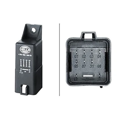 Abbildung von HELLA 4RV 008 188 701 Steuergerät, Glühzeit 5 VOLVO: XC60 I, V50