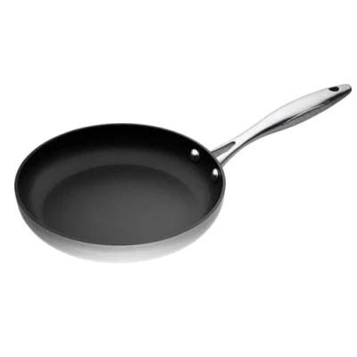 Abbildung von Scanpan CTX Bratpfanne 24 cm Multifunktionale Pfanne Induction mit Edelstahlgriff Für alle Herdarten geeignet Stratanium Antihaftbeschichtung Ofenfest