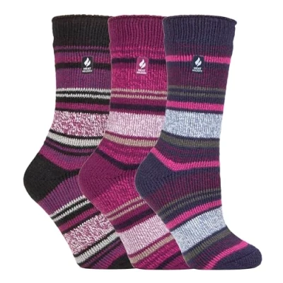 Abbildung von HEAT HOLDERS 3er Pack Multipack Damen Winter Extra Warm Thermosocken (37 42, Barcelona)
