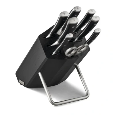 Abbildung von Wusthof Messerblock Classic Ikon schwarz 9 teilig