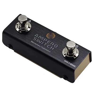 Abbildung von HOTONE Dual Footswitch Pedal Momentary 2 Way Fußschalter Regler Ampero Switch 6,35 mm