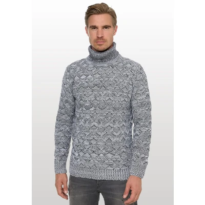 Abbildung von Rusty Neal Strickpullover, mit angesagtem Karo Design