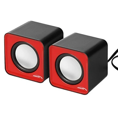 Abbildung von Audiocore AC870 Stereo, 2.0 PC Lautsprecher (6 W, Lautstärkeregelung)