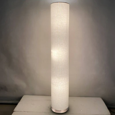 Abbildung von Lighting AVA Stehleuchte Metall Nickel matt, 3x E27