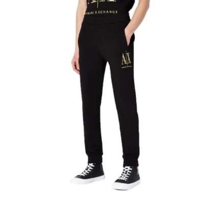 Abbildung von Armani Exchange Jogginghose, Herren, Größe: Large, Schwarz