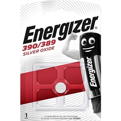 Abbildung von Energizer 390/389 390 SR54 SR1130SW Uhrenknopfzelle Silberoxid Low Drain 3,1x11,6 (HxØ/mm) 1,55V im, 638252