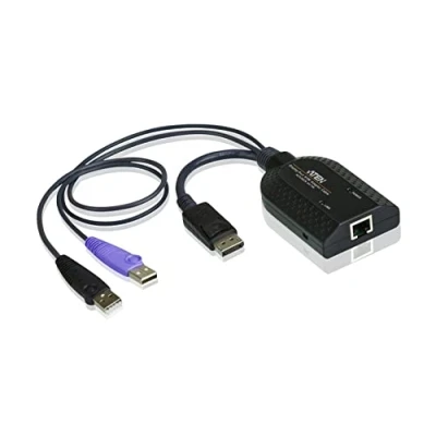 Abbildung von ATEN KA7169 AX Displayport USB KVM Adapterkabel, schwarz