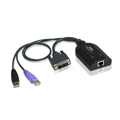 Abbildung von ATEN KA7166 DVI USB KVM Adapterkabel, schwarz