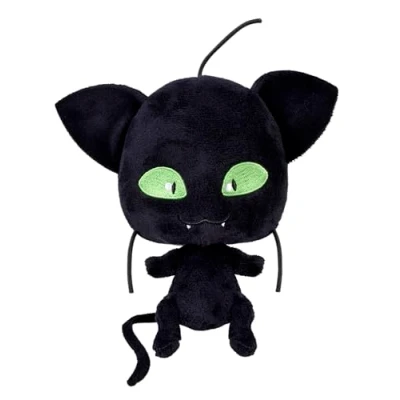 Abbildung von Bandai Miraculous Ladybug Weiches Stofftier 15cm Plagg P50692