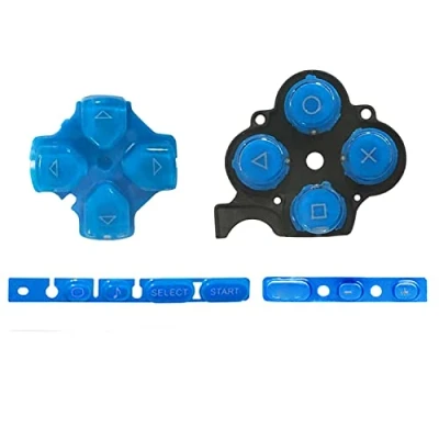 Abbildung von OSTENT Tasten Tastenfeld Set Reparatur Ersatz für Sony PSP 3000 Serie Konsole Farbe Blau