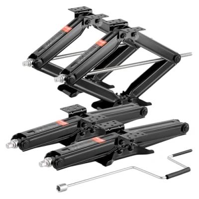 Abbildung von VEVOR RV Scherenwagenheber Scherenheber 4 Stk. Wagenheber 2268kg 103 595mm