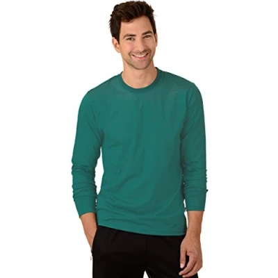 Abbildung von Trigema Herren 636501 Langarmshirt, Seegras, XL EU