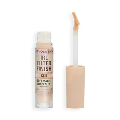 Abbildung von Makeup Revolution, IRL Filter Finish Concealer, Mittlere bis volle Deckkraft, C6.5, 6g