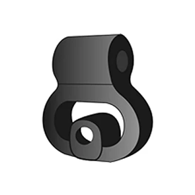 Abbildung von FA1 333 932 Halter, Abgasanlage OPEL: Corsa D Schrägheck, ALFA ROMEO: MiTo, FIAT: Grande Punto Schrägheck