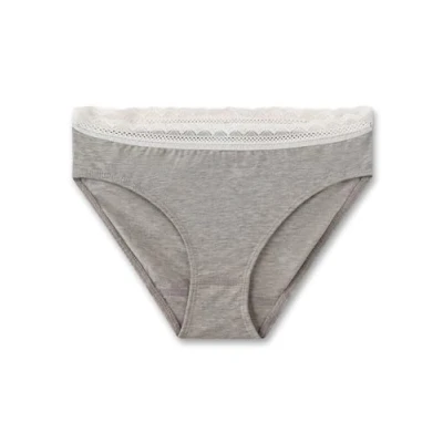 Abbildung von Sanetta Mädchen Rioslip Grau Hochwertige und nachhaltige Unterhose für aus Baumwolle. Unterwäsche 128