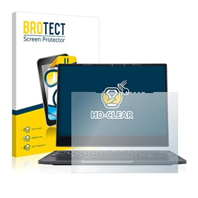 Abbildung von BROTECT (2 Stück Schutzfolie für Dell Latitude 7285 Displayschutz Folie Ultra Klar