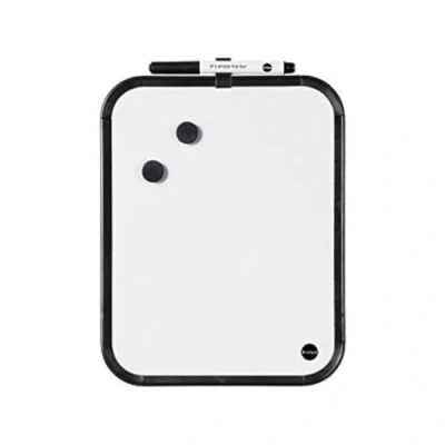 Abbildung von Bi Office CLK020302 Easy Magnettafel, Rahmen aus Kunststoff lackierter Stahl, 279 x 355 mm, weiß