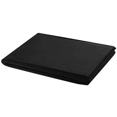 Abbildung von vidaXL Fotostudio Hintergrund 100% Baumwolle Schwarz 3x3 m Hintergrundstoff