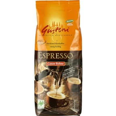 Abbildung von Espresso, ganze Bohne