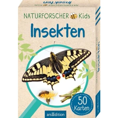 Abbildung von Naturforscher Kids Insekten: 50 Karten Heimische Arten erkennen und bestimmen