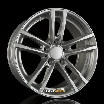 Abbildung von RIAL 5 loch 17Zoll 112mm Alufelge X10 Polarsilber 75727W61 0 Felge