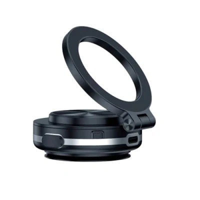 Abbildung von Jeeeun Electric Vacuum Magnetic Car Phone Mount 360 Rotating Holder, Auto Suction Rotatable (Black)