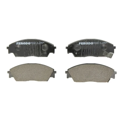 Abbildung von FERODO PREMIER ECO FRICTION FDB598 Bremsbelagsatz mit akustischer Verschleißwarnung ohne Zubehör HONDA: CRX 2, CIVIC 6 Hatchback, Fastback