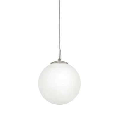 Abbildung von Eglo 85261 Pendellampe RONDO nickel matt, E27 max.1X40W H:110cm Ø20cm dimmbar