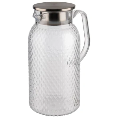 Abbildung von APS Wasserkanne &quot;Saft / Ø 11,5 cm, 1,8 Liter&quot;, l, (1), Deckel aus Edelstahl mit Silikondichtung