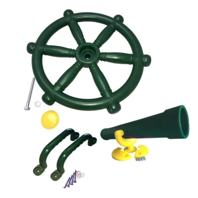 Abbildung von Loggyland Spielturm Spielzeugset Lenkrad Fernrohr 2 Handgriffe, 4 teilig