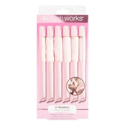 Abbildung von Brushworks Heatless Flexi Curlers Haarstylingaccessoires, Damen, Größe: 108 g, Pink