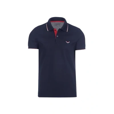 Abbildung von Trigema Herren 627632119 Poloshirt, Blau (Navy 046), (Herstellergröße: XX Large)